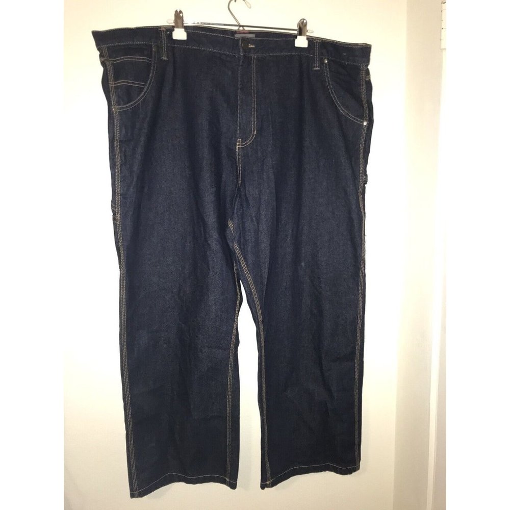 Sears Craftsman Jeans Men 50x30 Carpenter Pocket Denim Cotton Work Wear